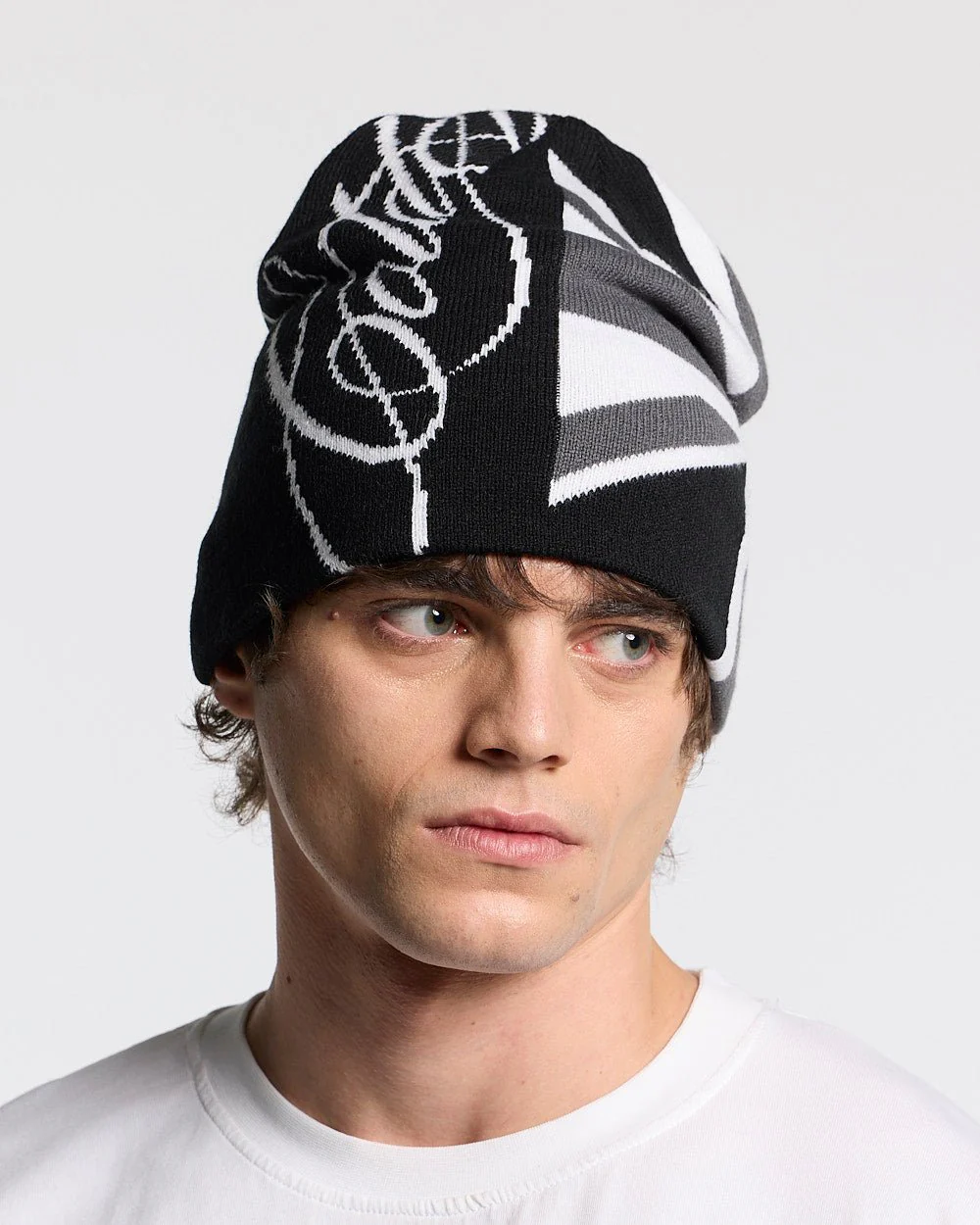 BRIGHTON BEANIE BLACK & GREY