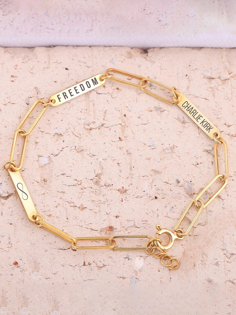 Charlie Kirk Commemorative Bracelet