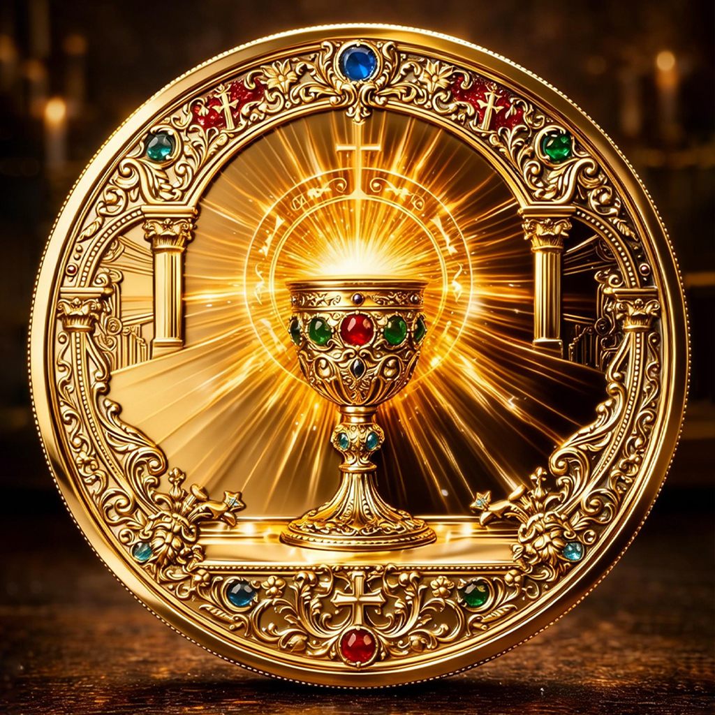 🎁Last Day 60% OFF - The Last Supper and Holy Grail Commemorative Coin