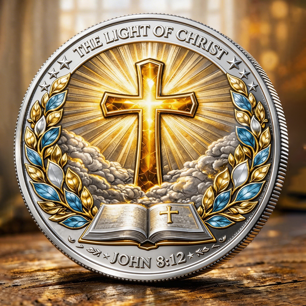 ⚡️Last Day 60% OFF - The Light of Christ Commemorative Coin
