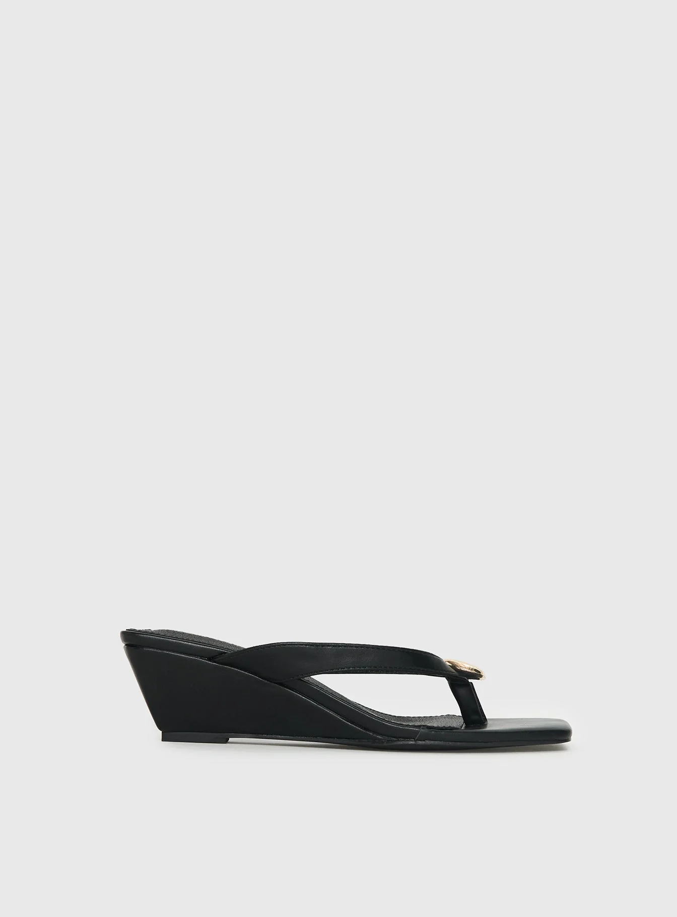Therapy Slant Heels Black