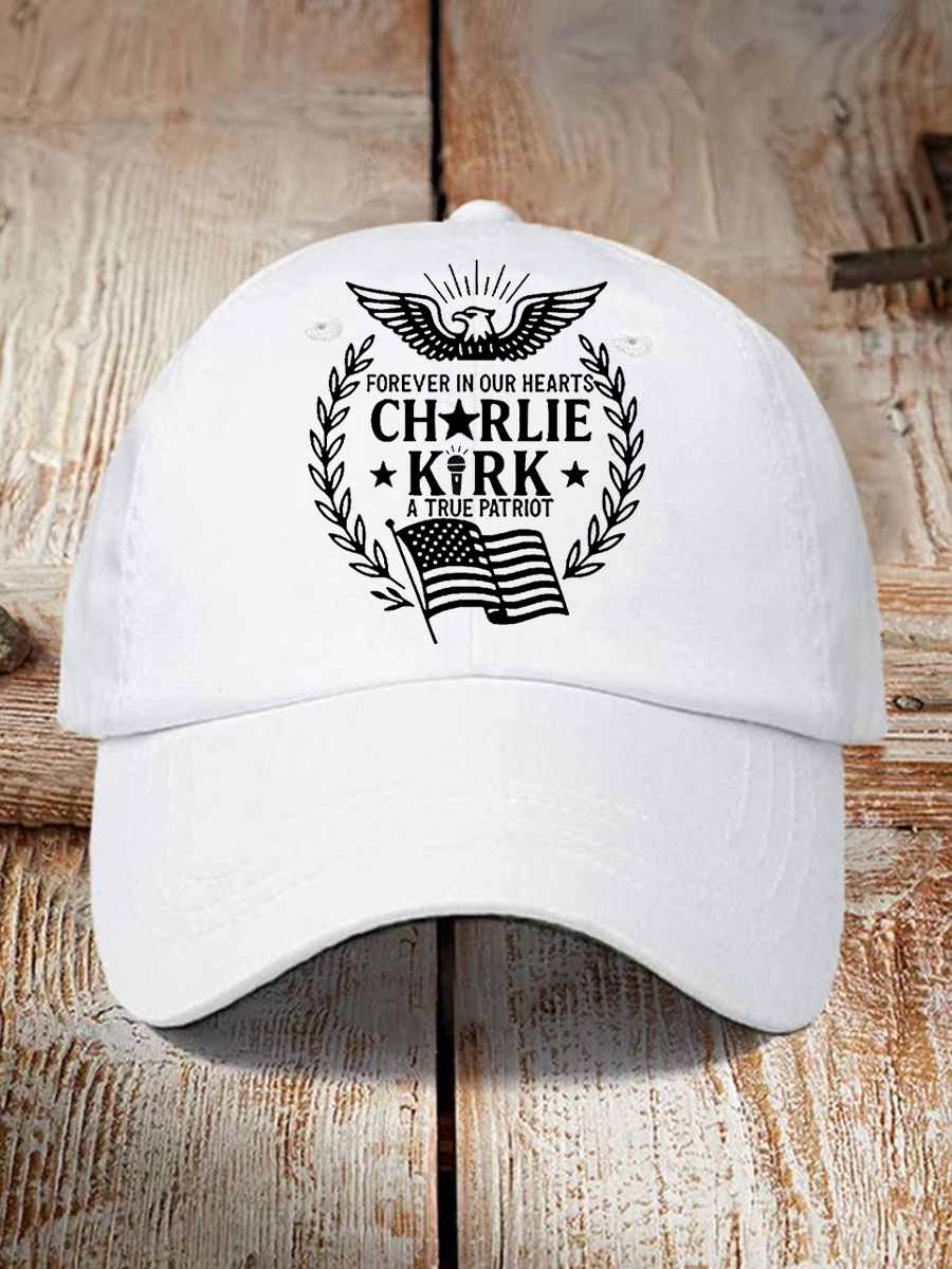 Unisex R.I.P Charlie Kirk  Print  Hat