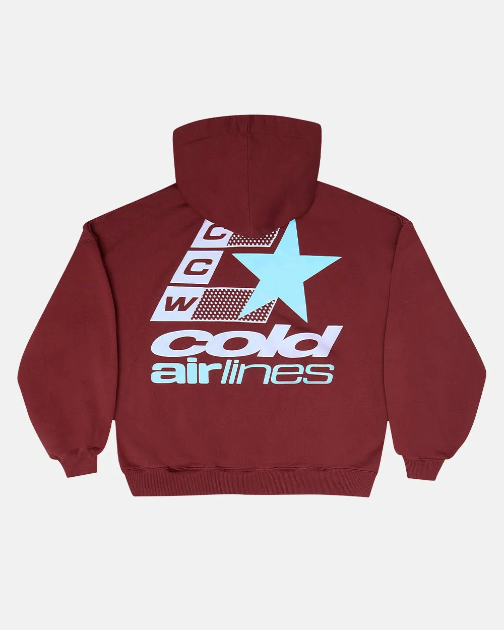 AIRLINES HOODIE BITTER CHOCOLATE