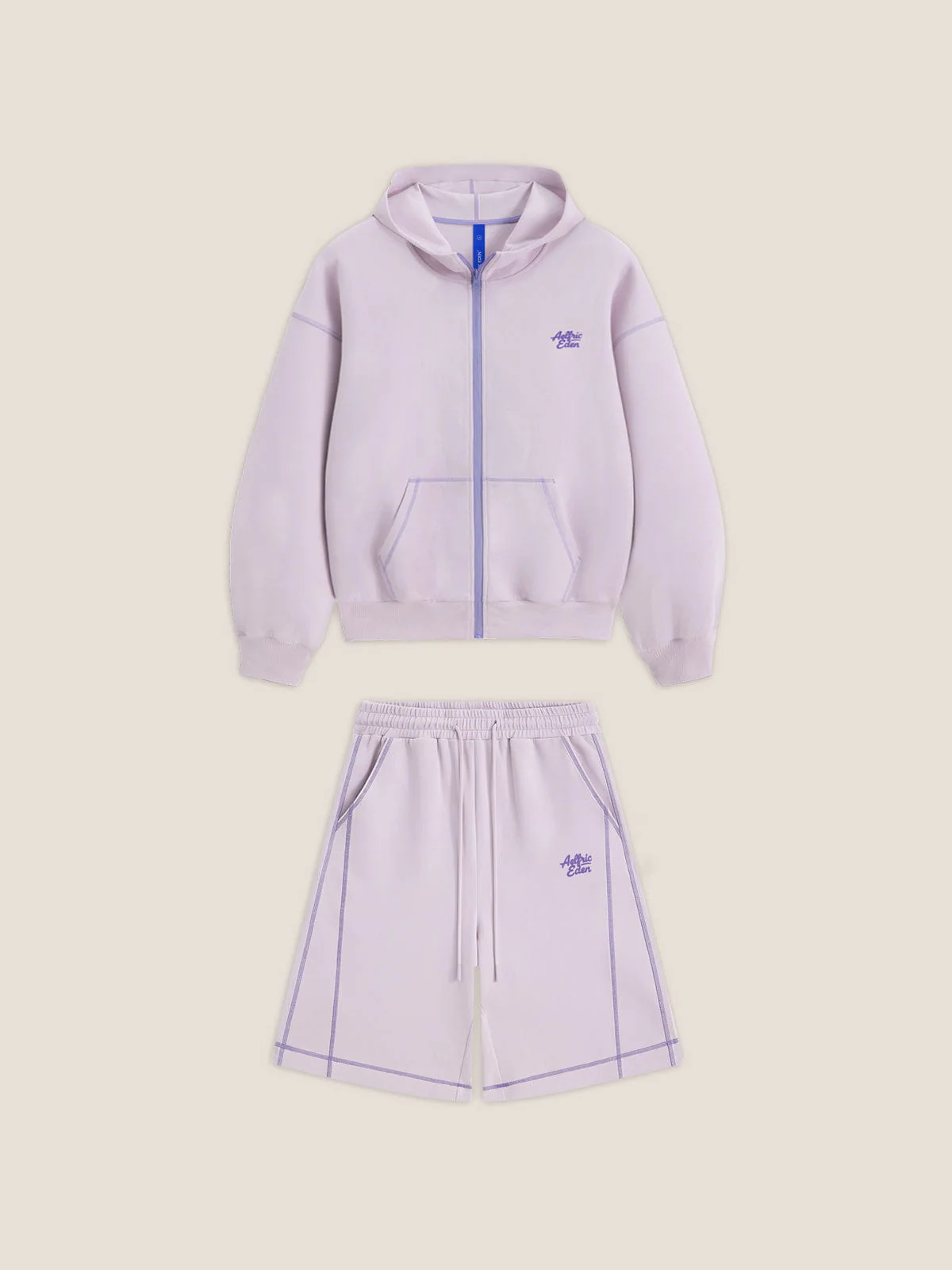 Cloud Boxy Sweat Set