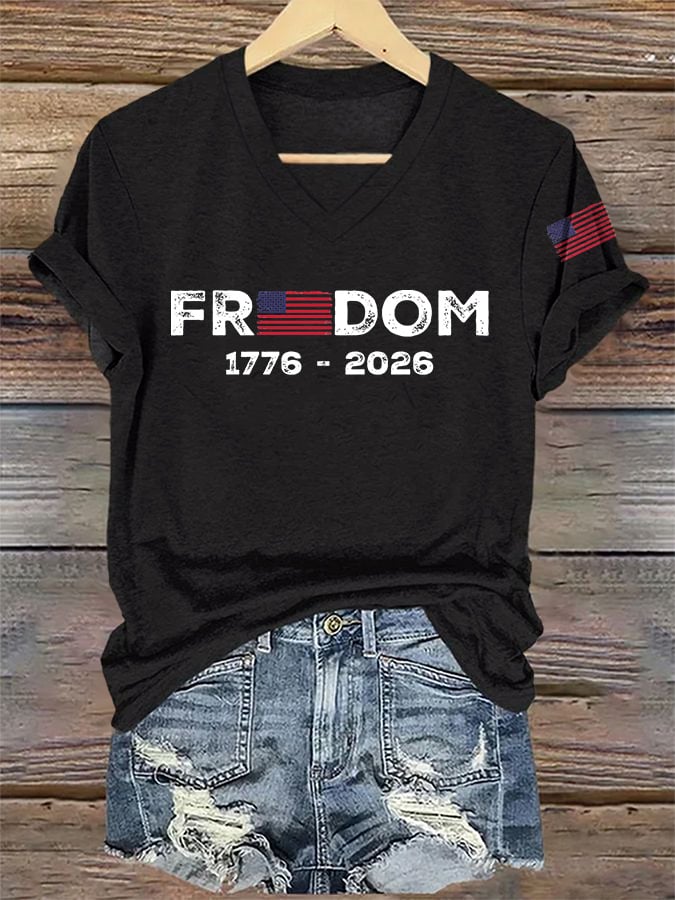 Women's 250th Anniversary Print T-shirt