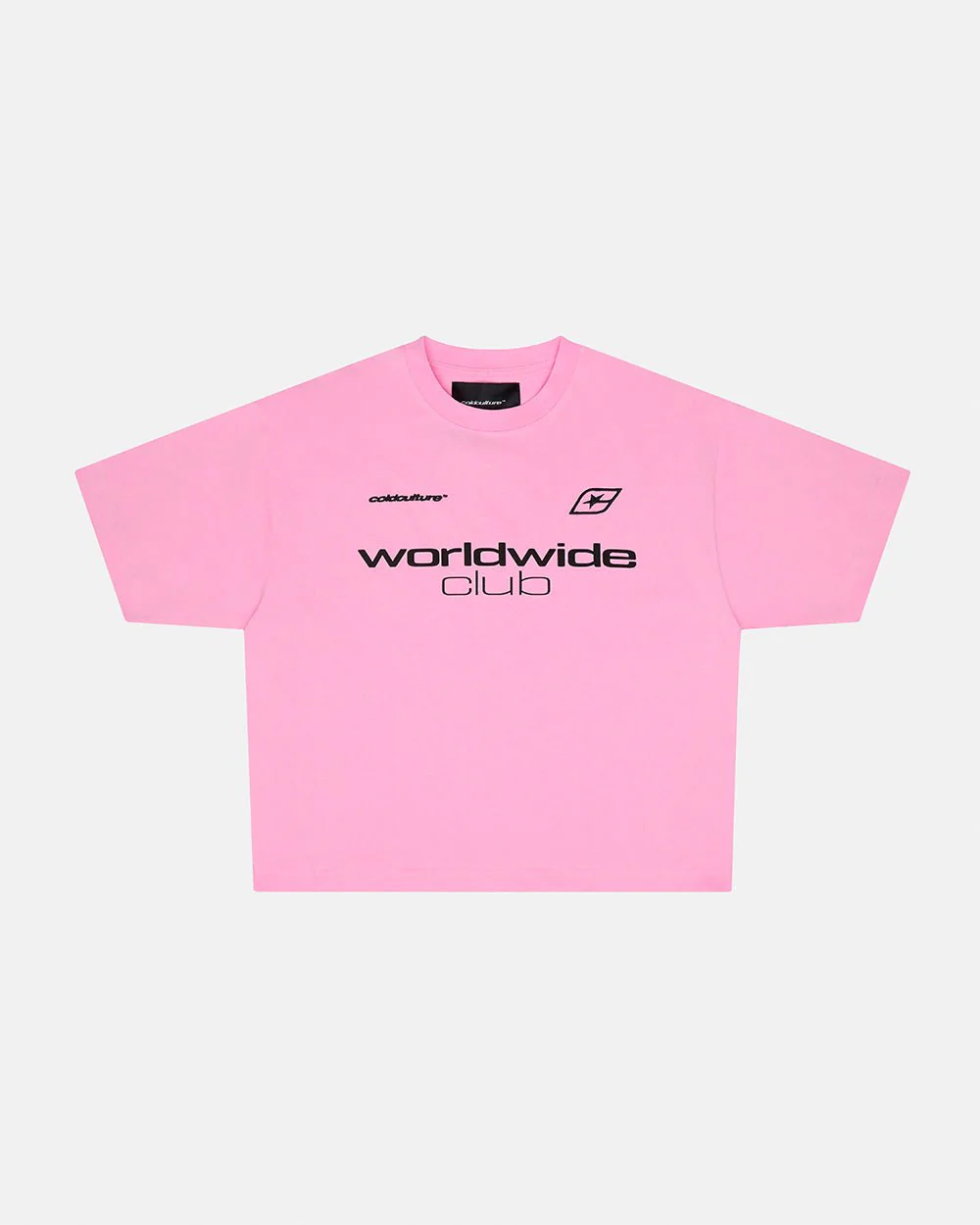 MR WORLDWIDE TEE PINK