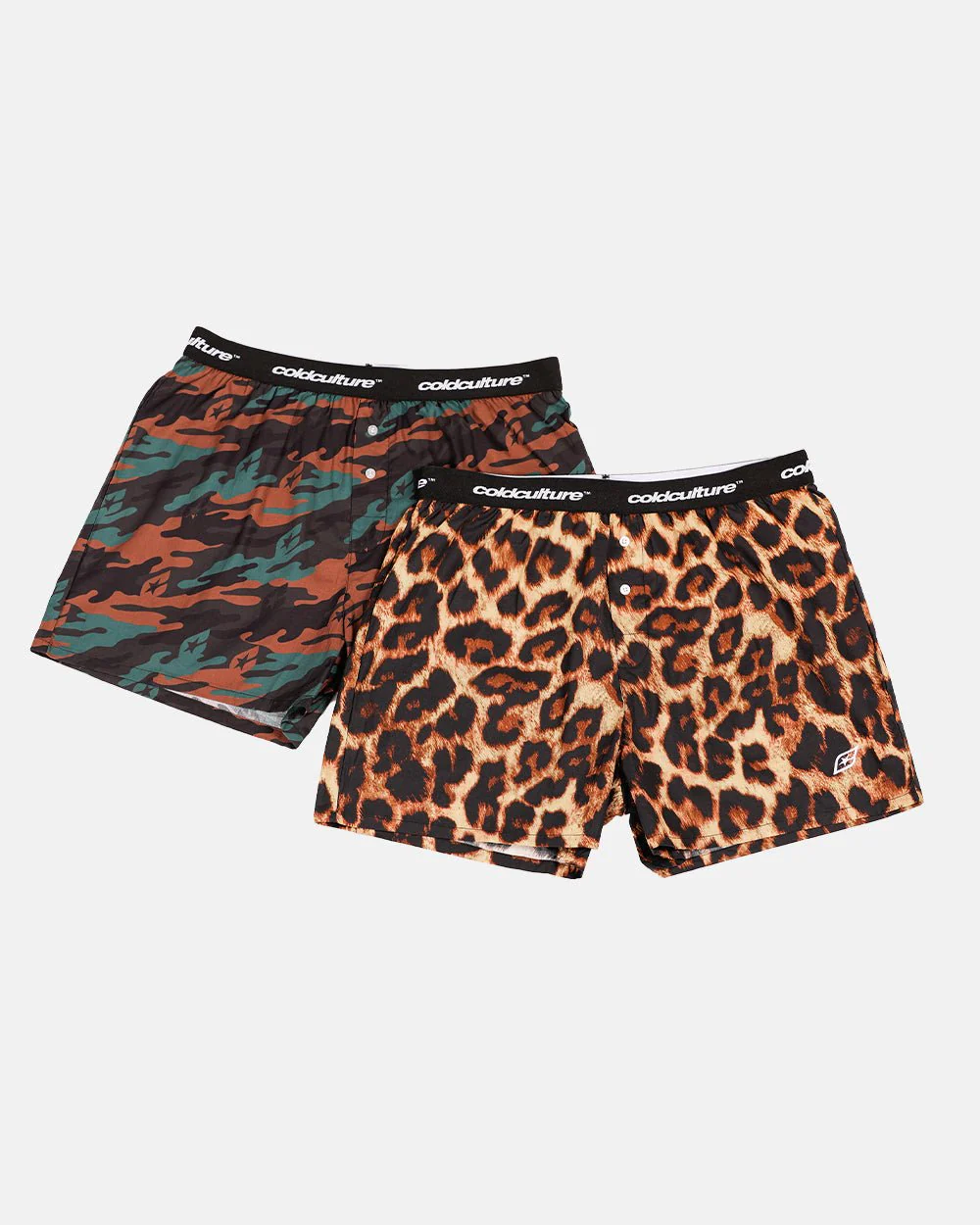 BOXERS WILD PACK CAMO GREEN/LEOPARD