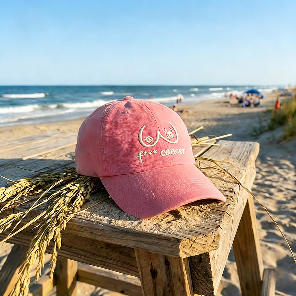 Breast Cancer Awareness F*** Cancer Comfy Baseball Cap