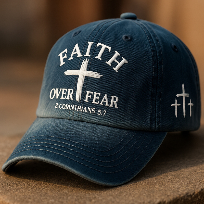 Faith Over Fear Art Print Hat