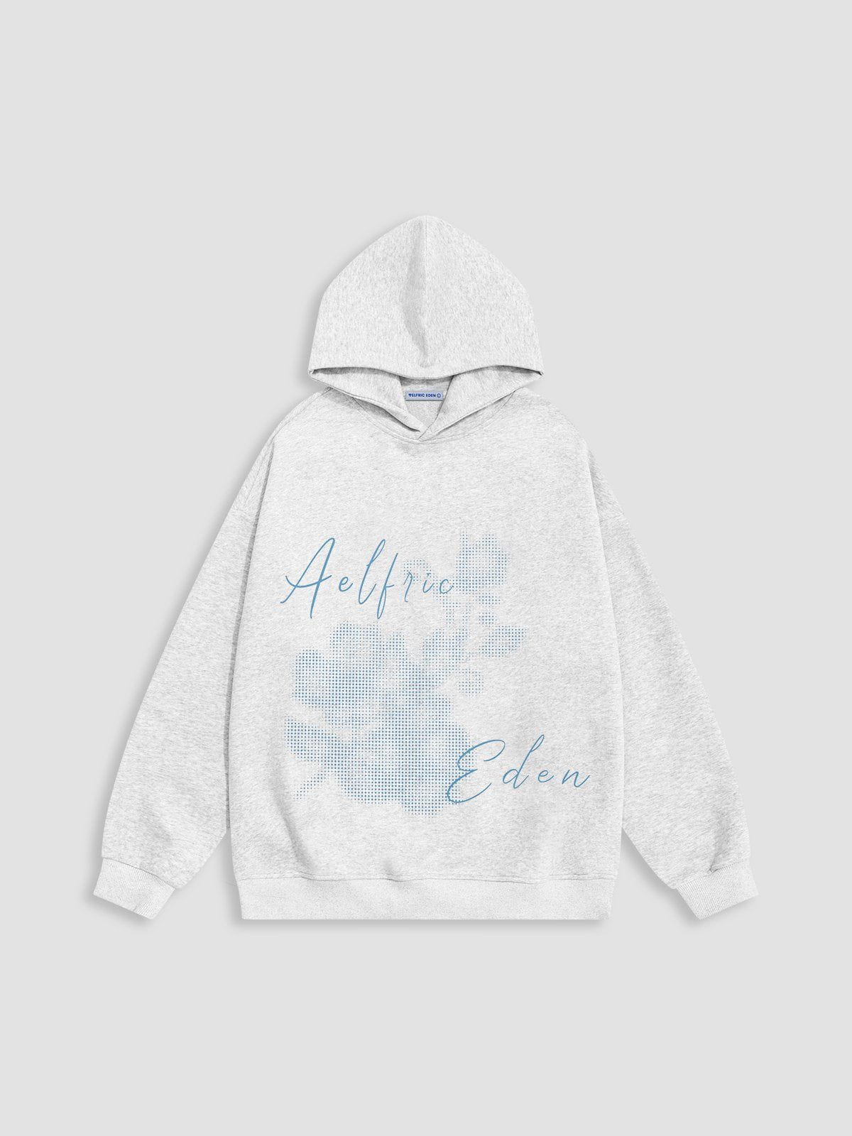 Aelfric Eden Oversized Flower Pattern Hoodie