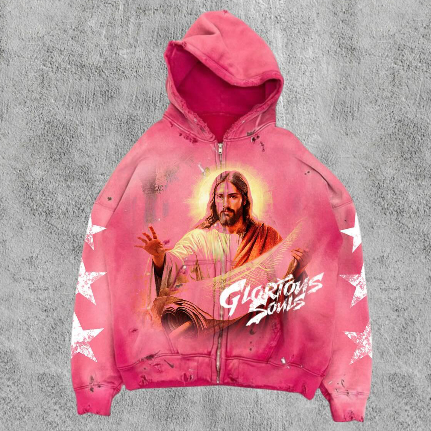 Jesus Redemption Zip Hoodie