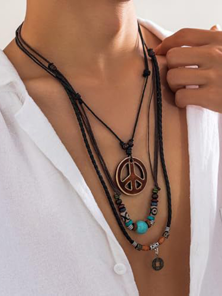 Peace Symbol Necklace