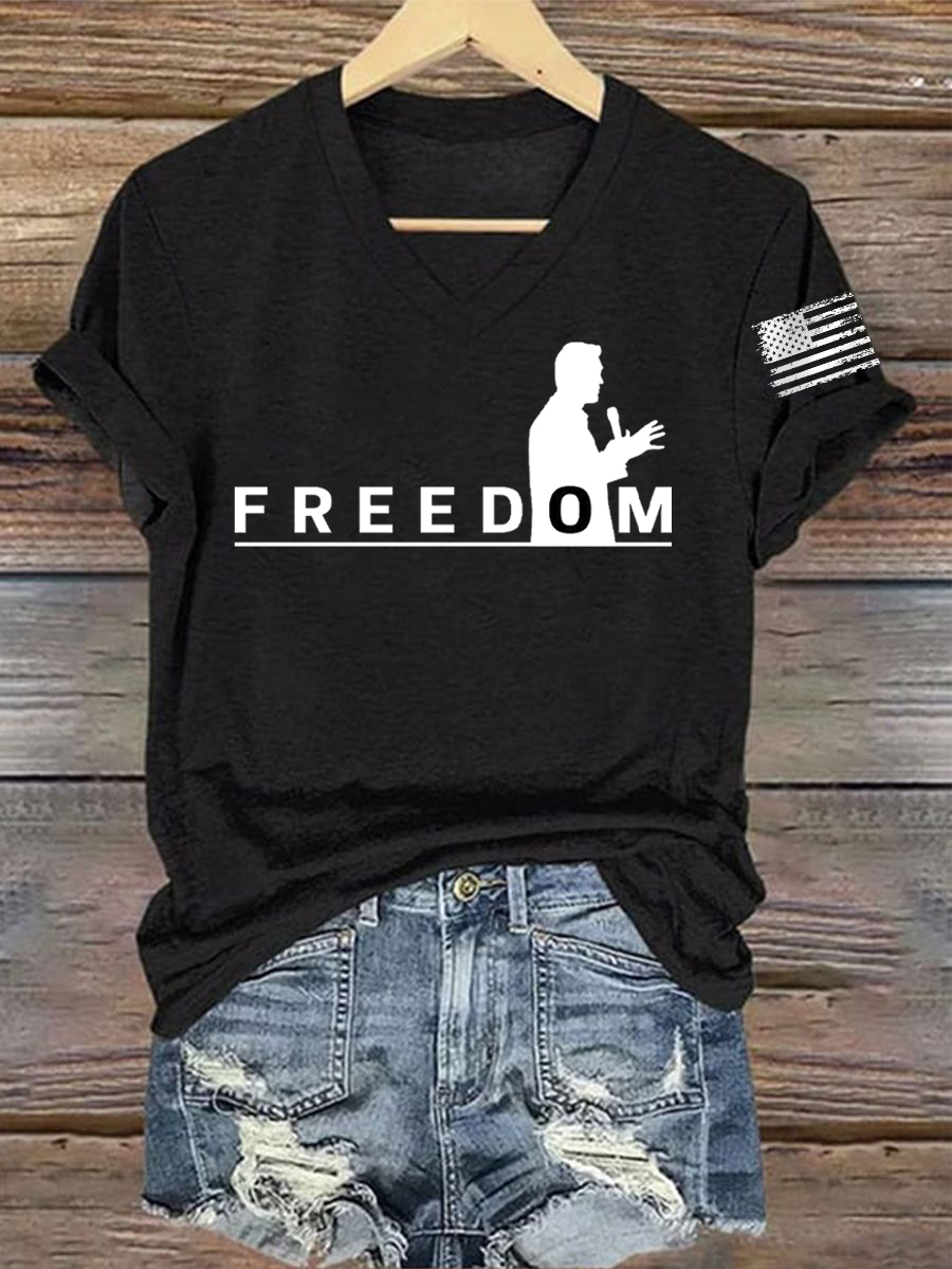 Women's FREEDOM Short Sleeve T-Shirt