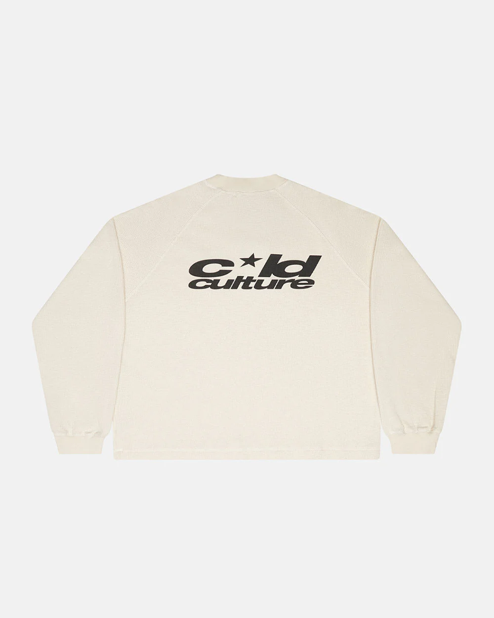 THERMAL LONGSLEEVE TEE WHITE