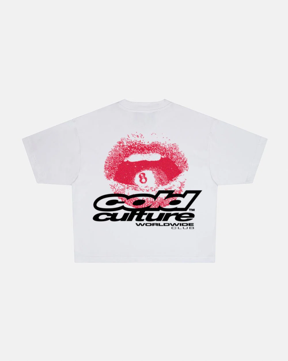 LIP COMBO TEE WHITE