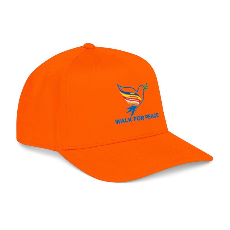 Peace Walk Baseball Cap