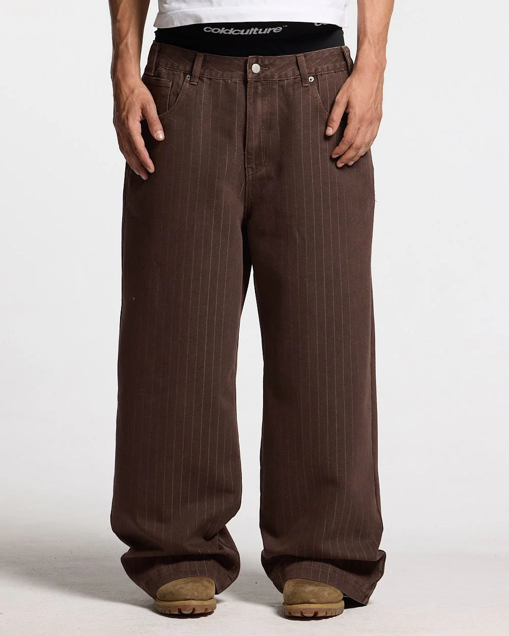CASINO PANTS BROWN DENIM