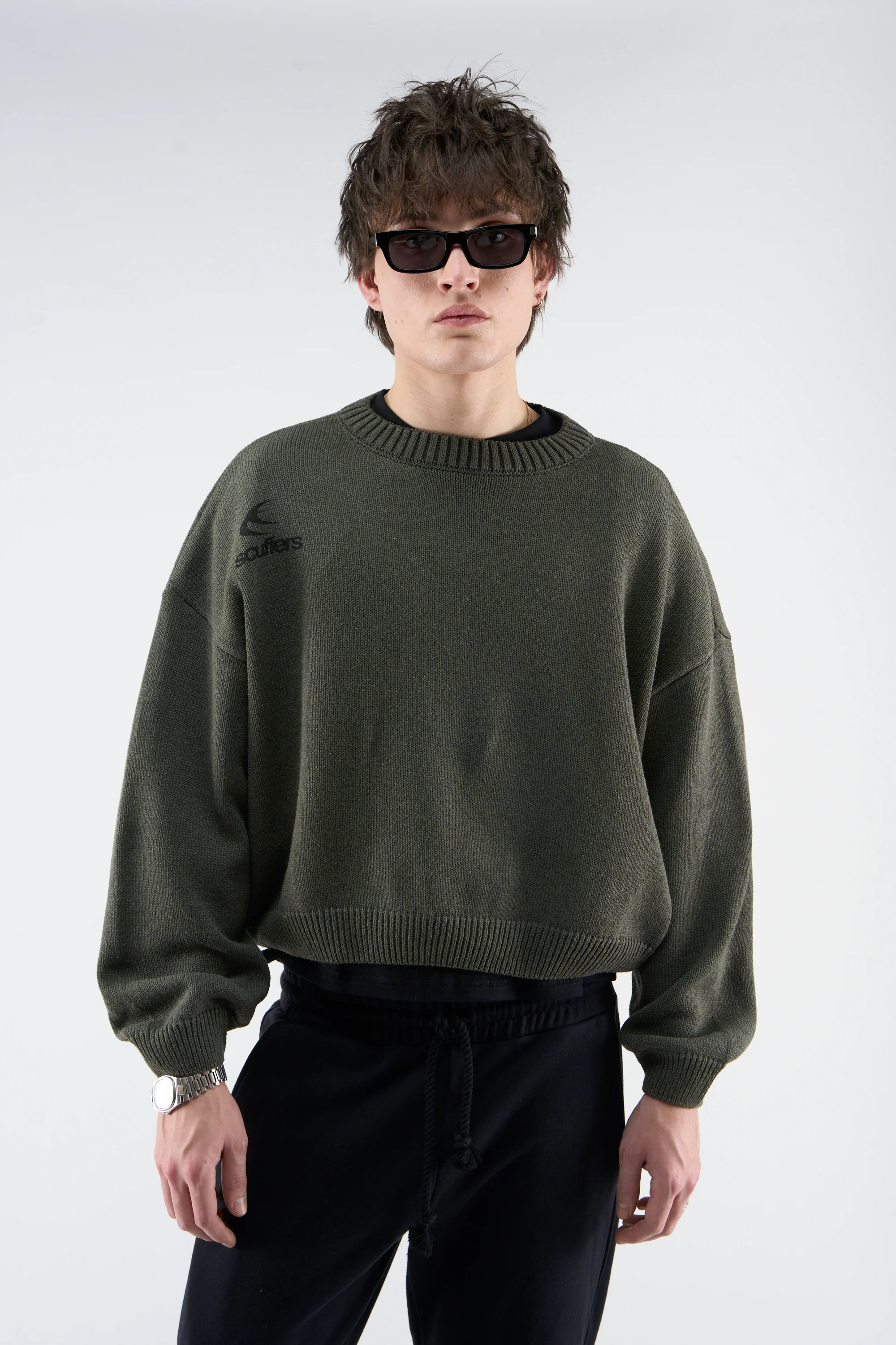 Amore Green Knit