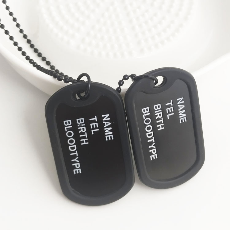 Men's Military Brand Necklace