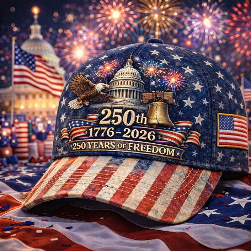 250th Anniversary Art Print Casual Hat