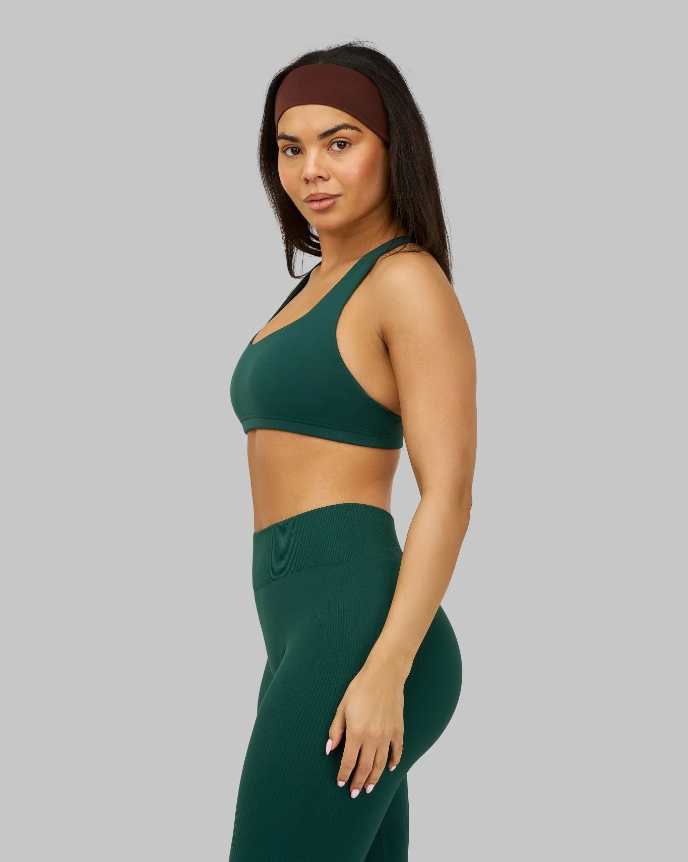 Elevate™ Sculpting Medium Impact Multiway Bra | Pine Green