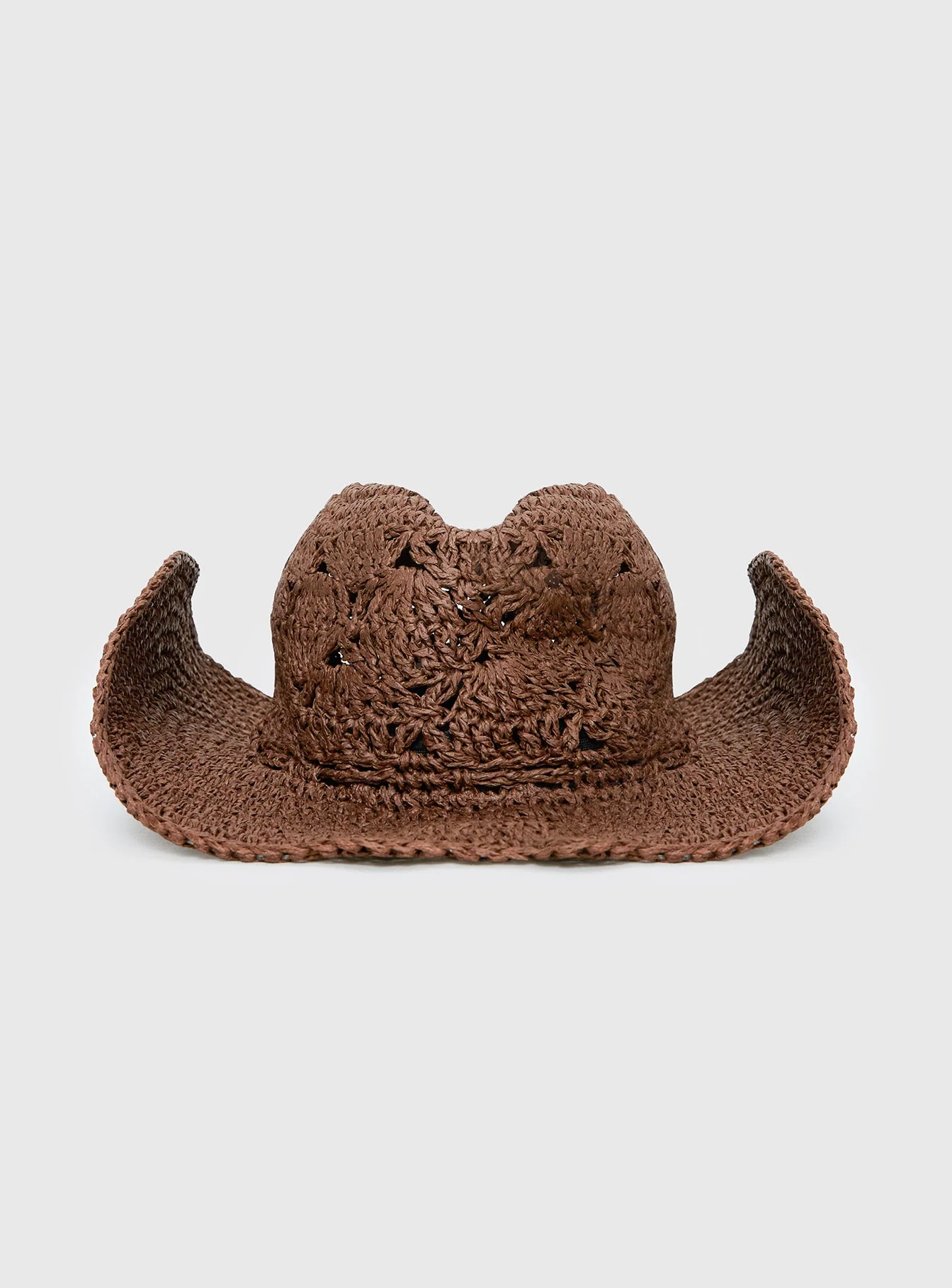 Anistyn Woven Cowboy Hat Tan