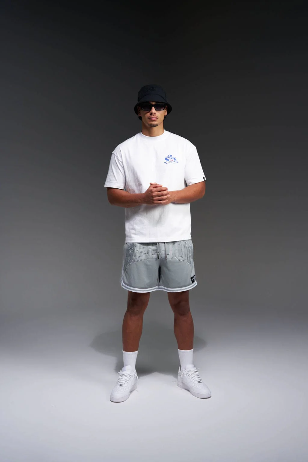 Team Logo B-Ball Short Grey