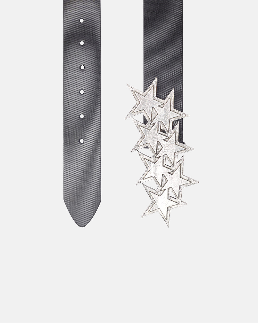 STARS BLING BLING LEATHER BELT