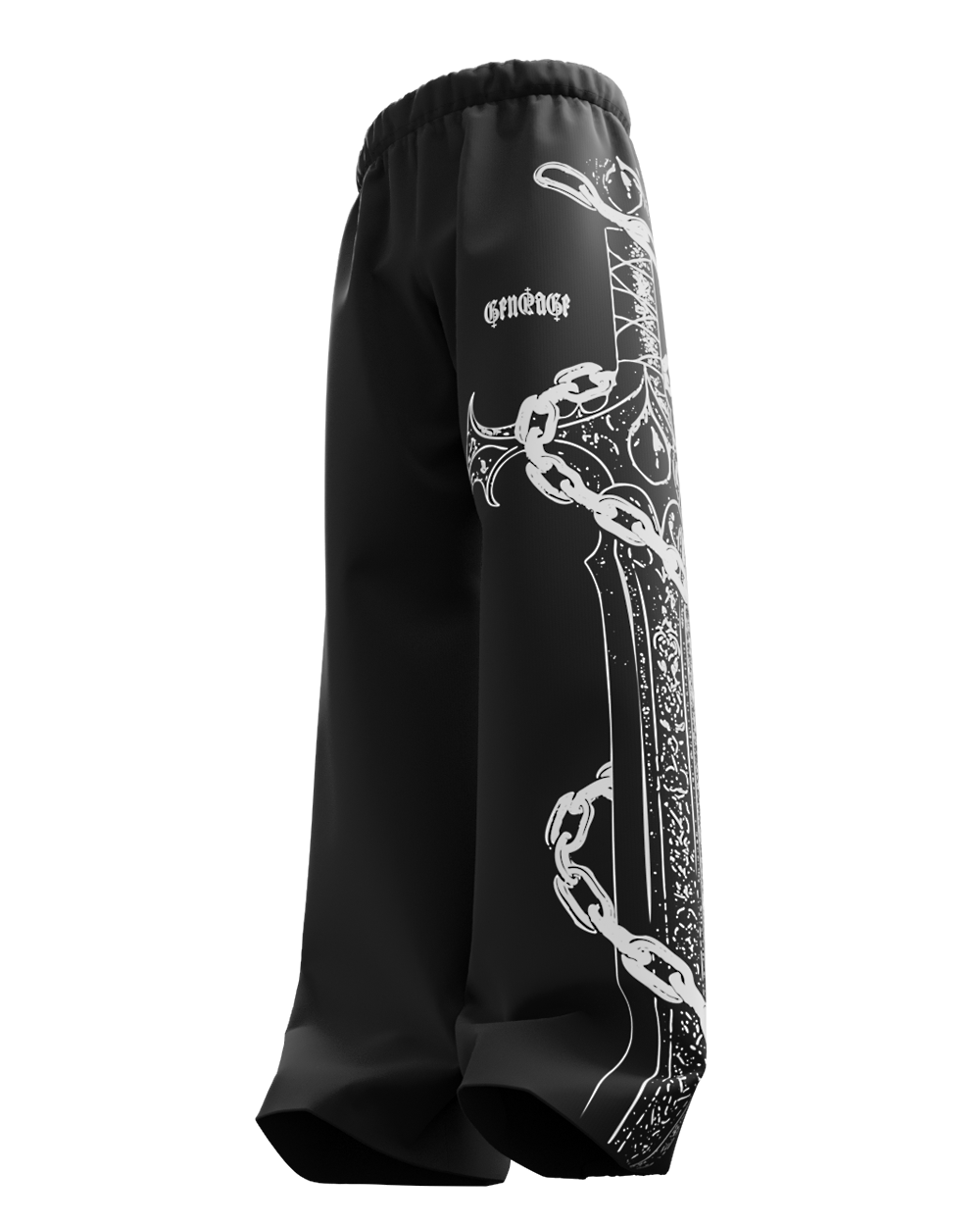 Katana Unisex Straight Fit Baggy Pants