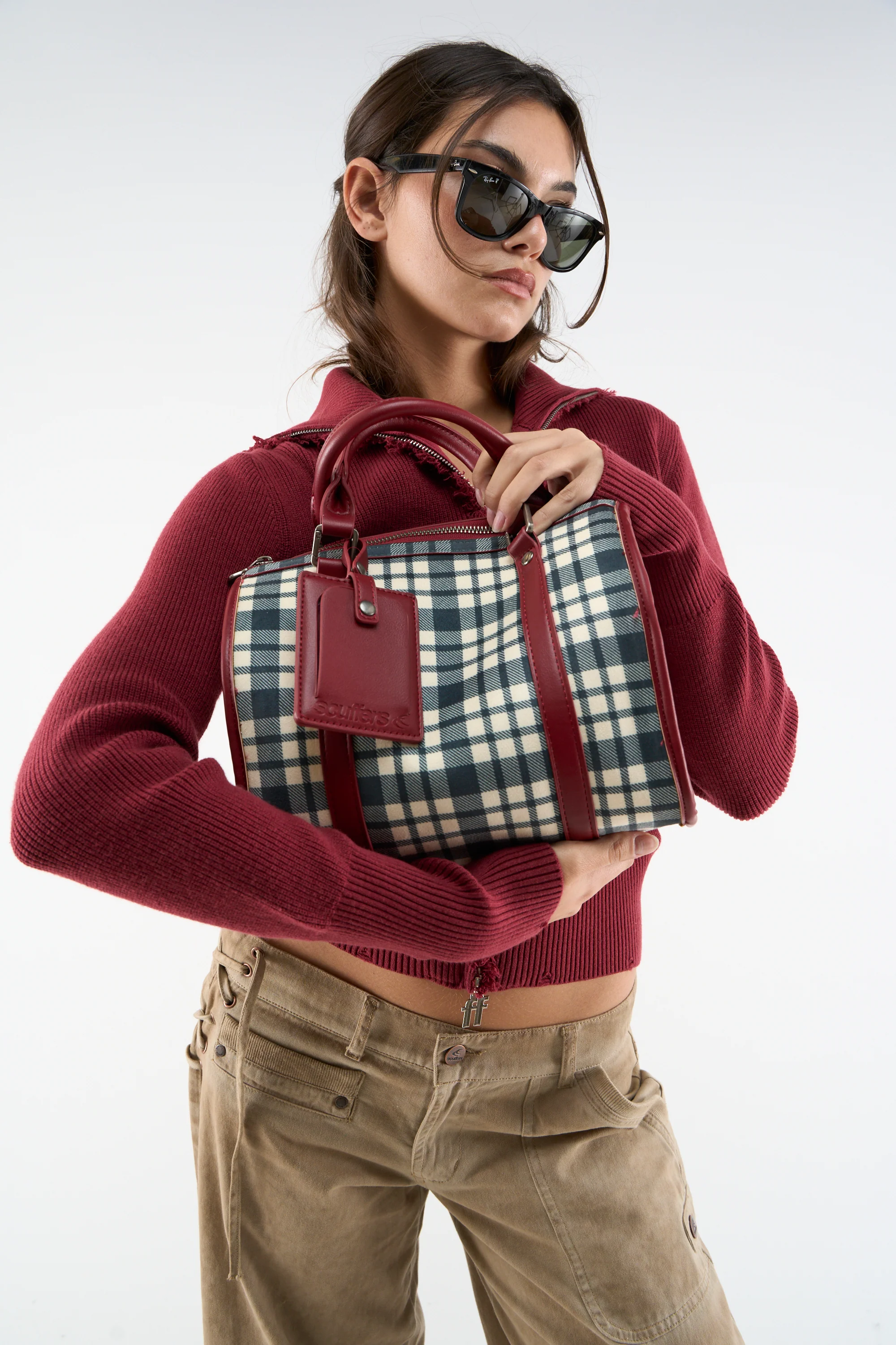 All In Red Mini Duffle Bag