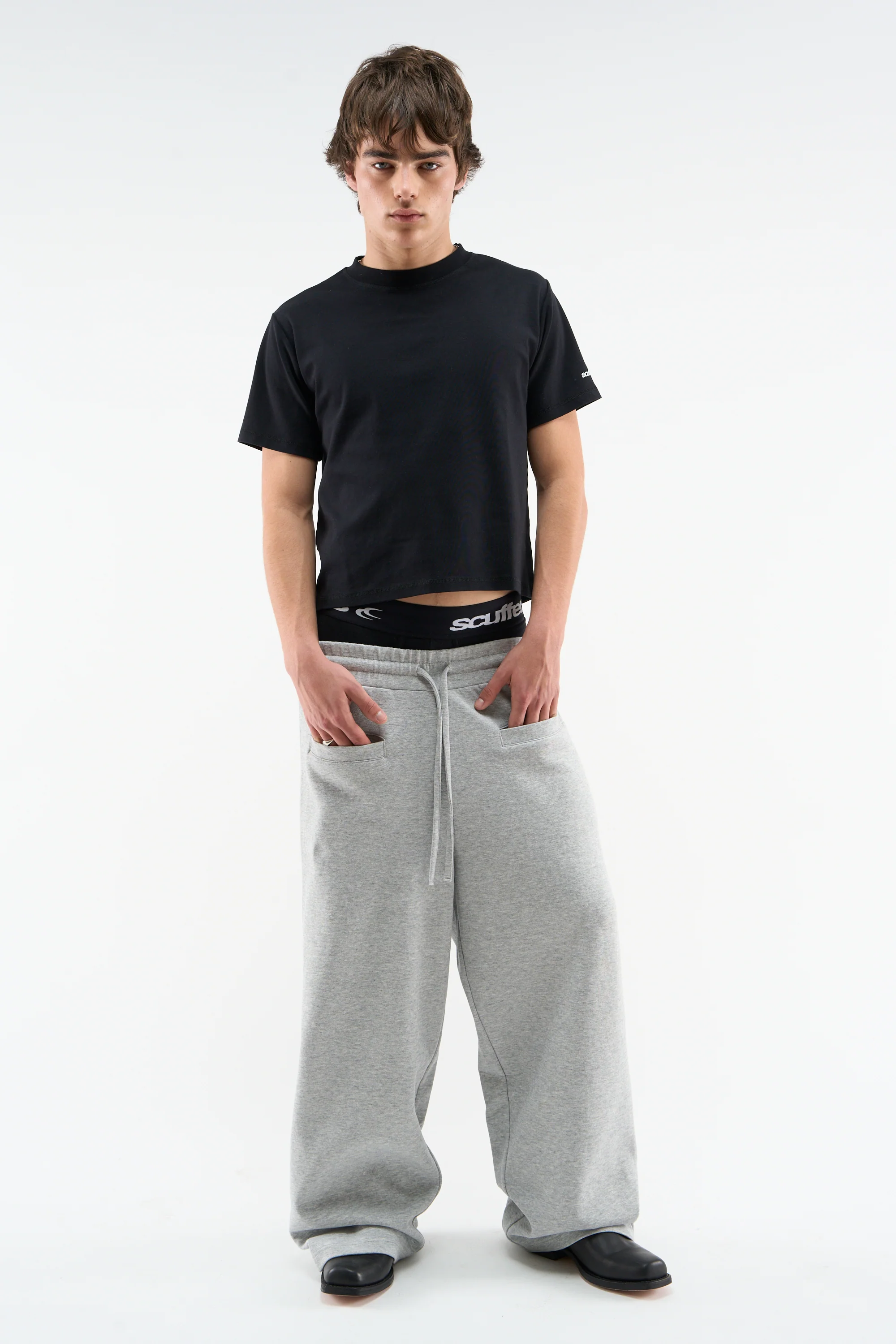 Tube Grey Pants