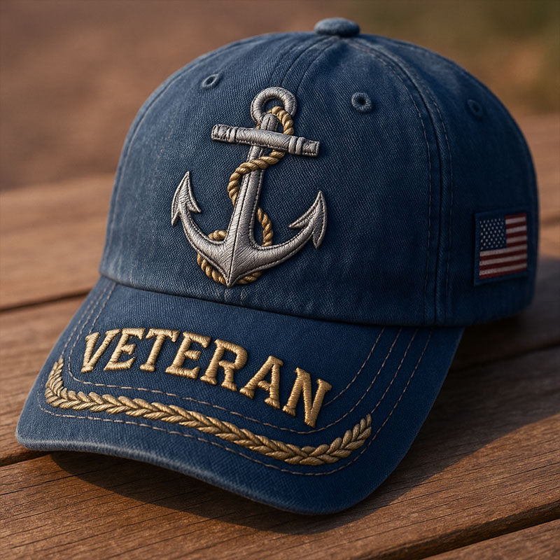 Veterans Printed Casual Hat