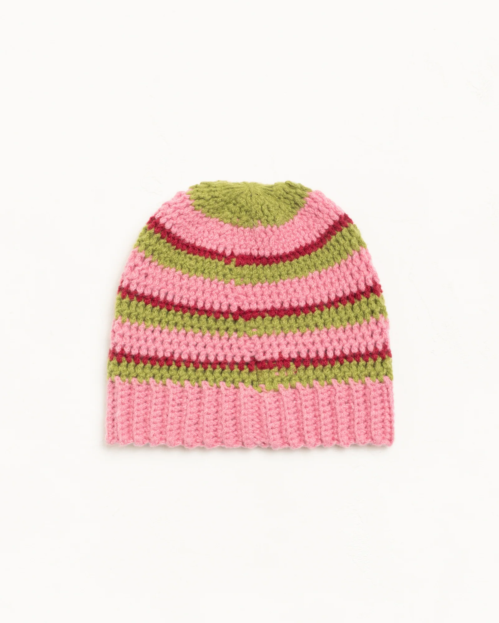 STRIPE KNIT SKULLCAP