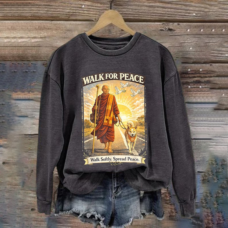 Walk For Peace Women's Sweatshirt