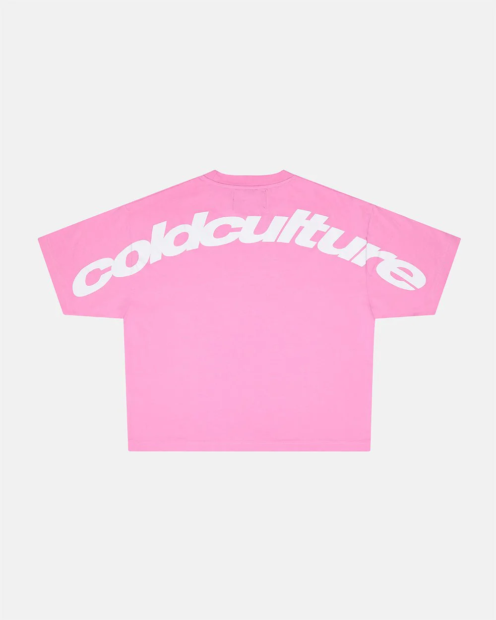 CURVED TEE FUCHSIA PINK