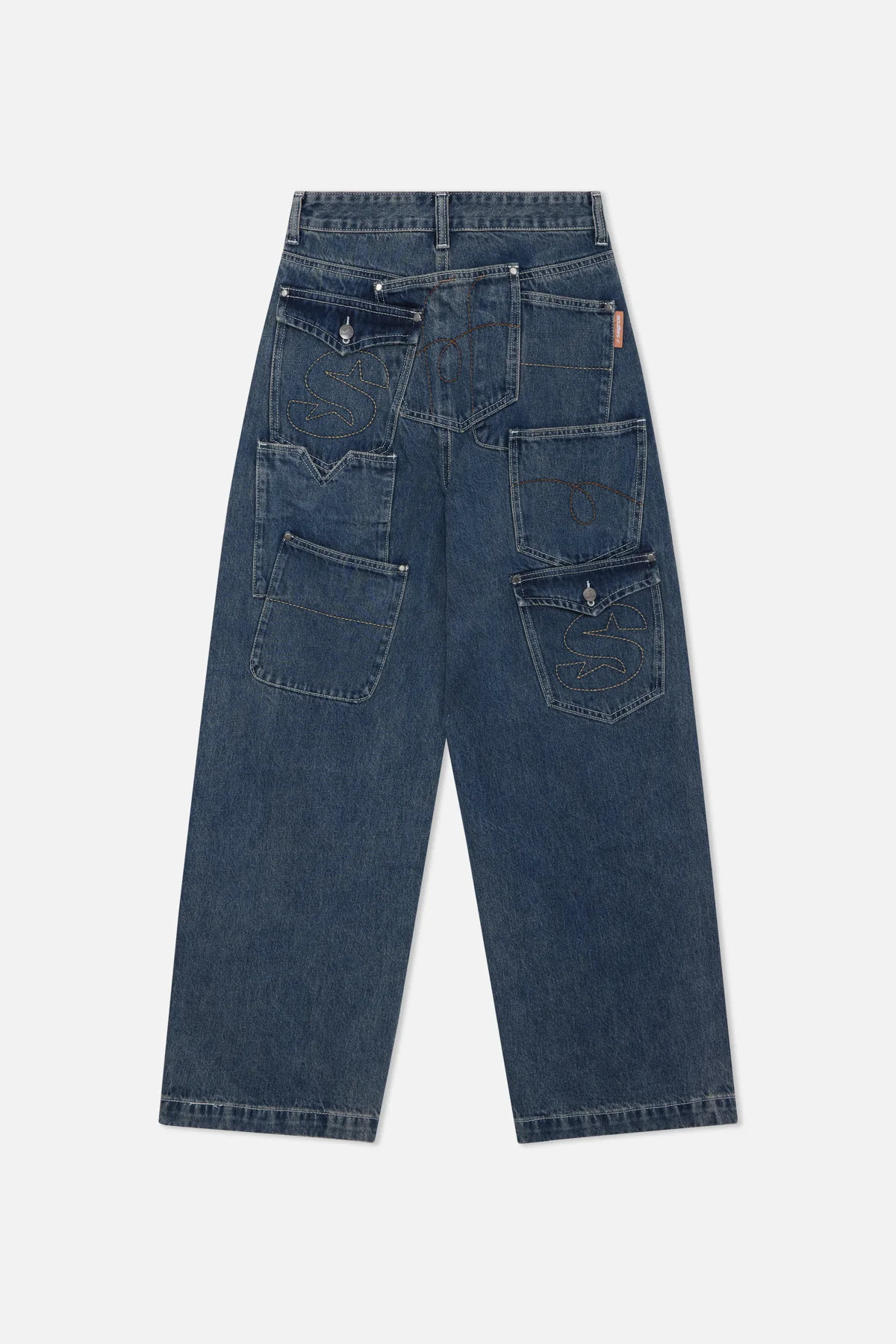 7Pocket Blue Pants