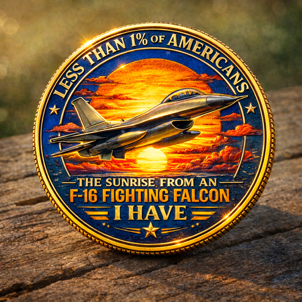 🏆Flash Sale 60% OFF - U.S. Veteran Fighting Falcon Military Coin