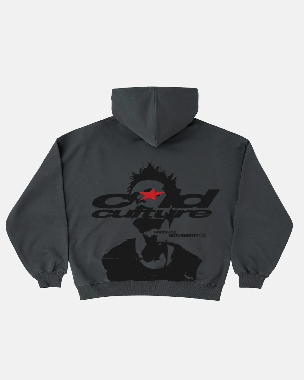 REBEL HOODIE GREY