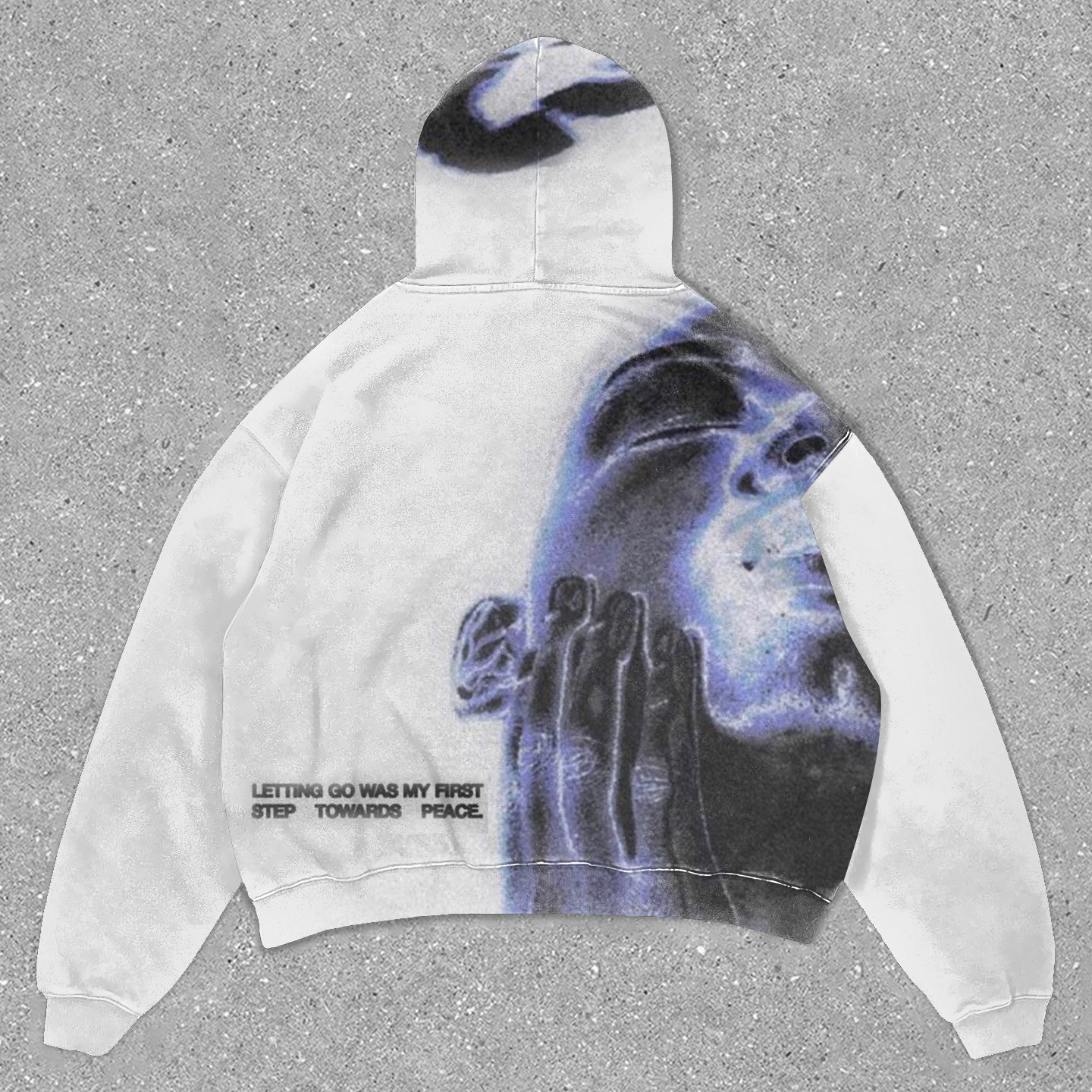 Casual Fashion Personalized Print Long Sleeve Hoodie