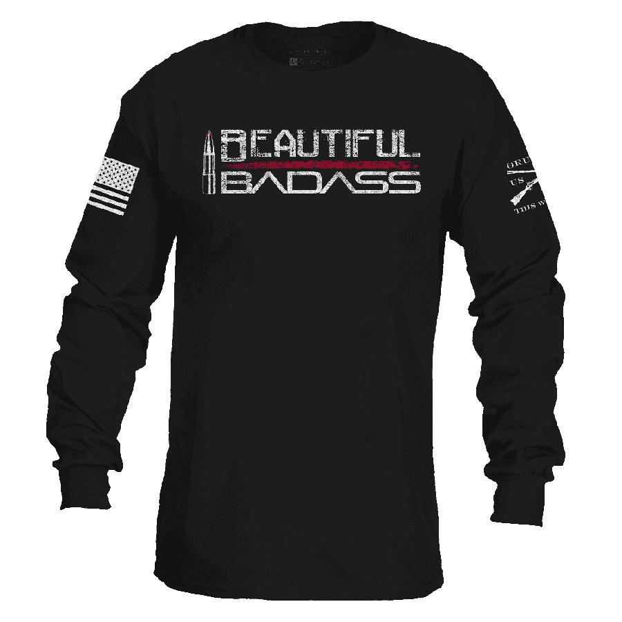 Women's Beautiful Badass Long Sleeve - Black