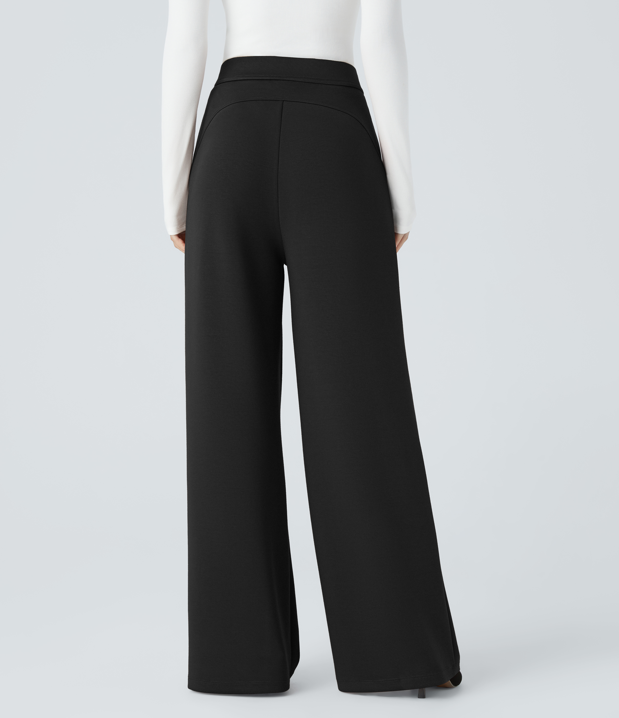 Halara Flex™ High Waisted Pocket Wide Leg Work Pants