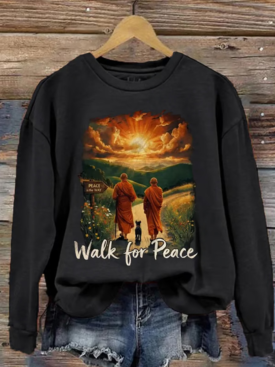 Walk For Peace Women's Sweatshirt