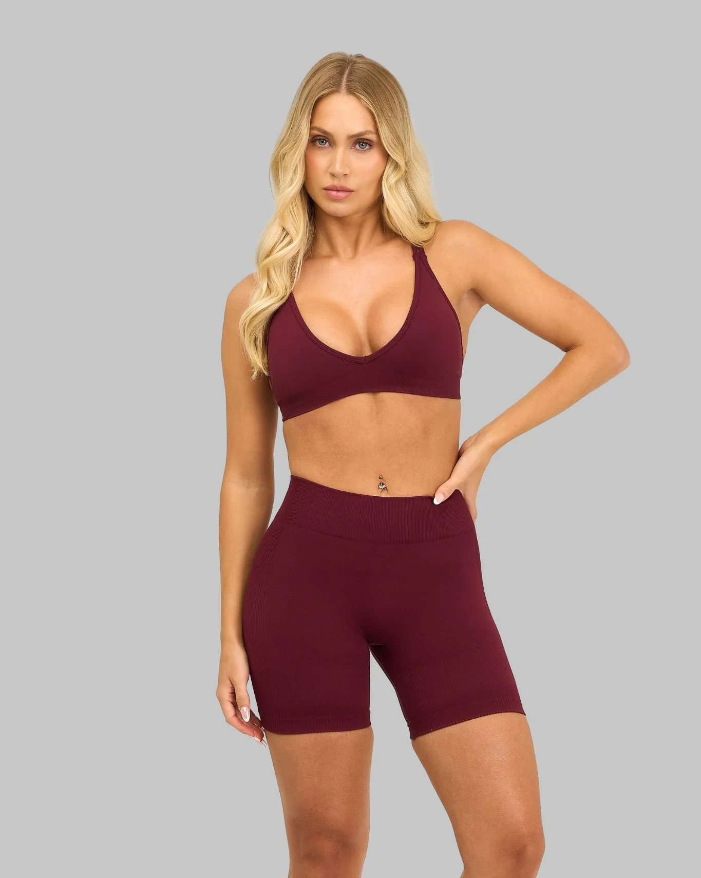 Elevate™ Sculpting Seamless High Apex Bra | Cranberry