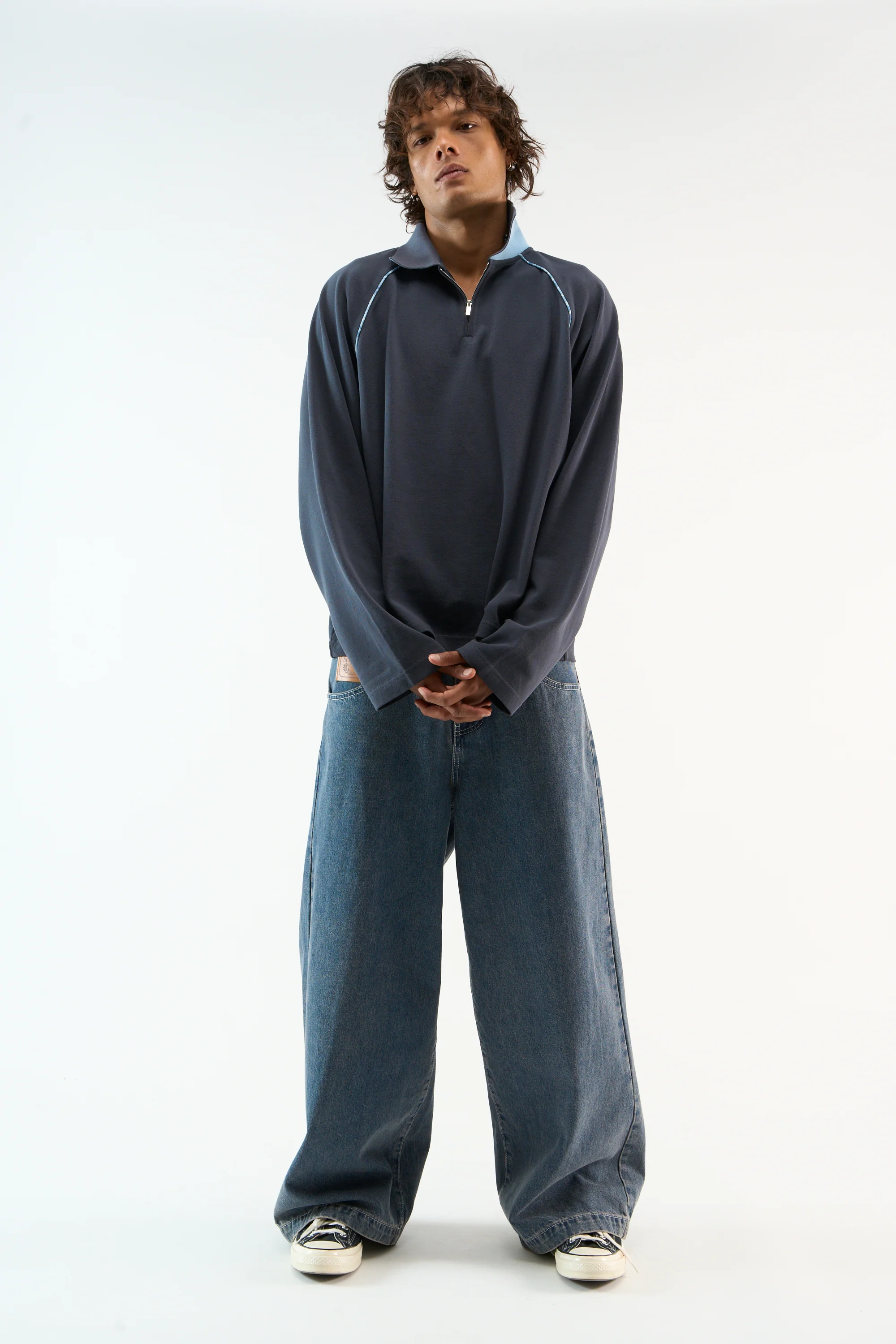 Animal Line Blue Polo