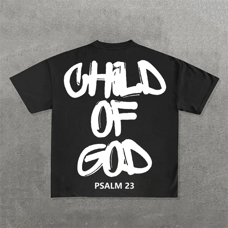 Unisex Child Of God Print T-shirt