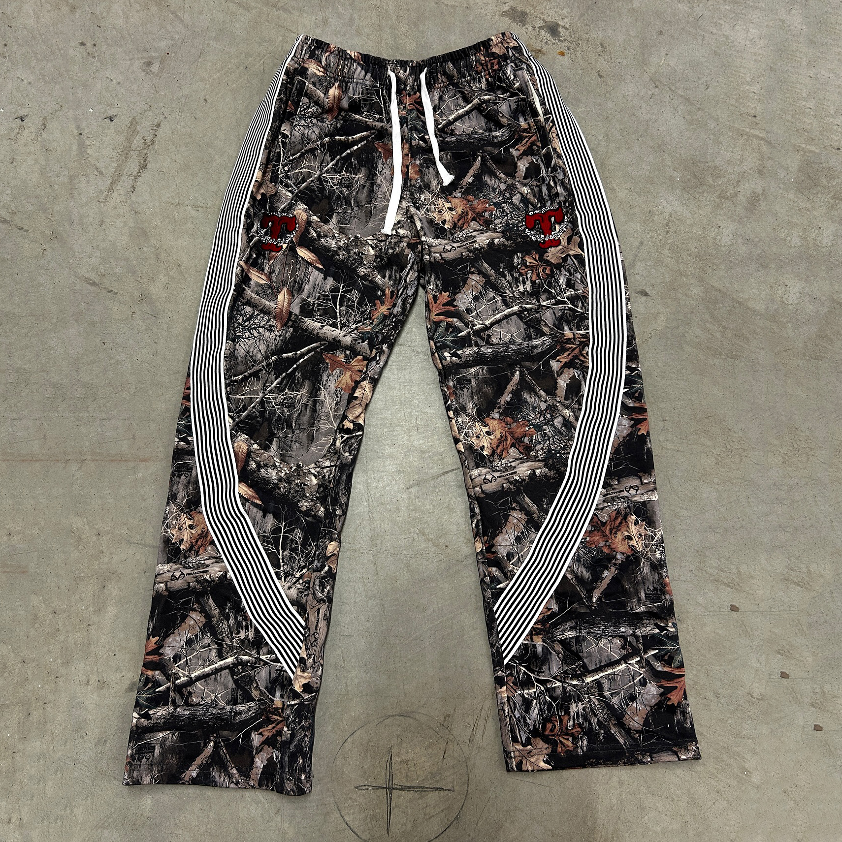 Camouflage Hunter Casual Street Wide-Leg Sweatpants