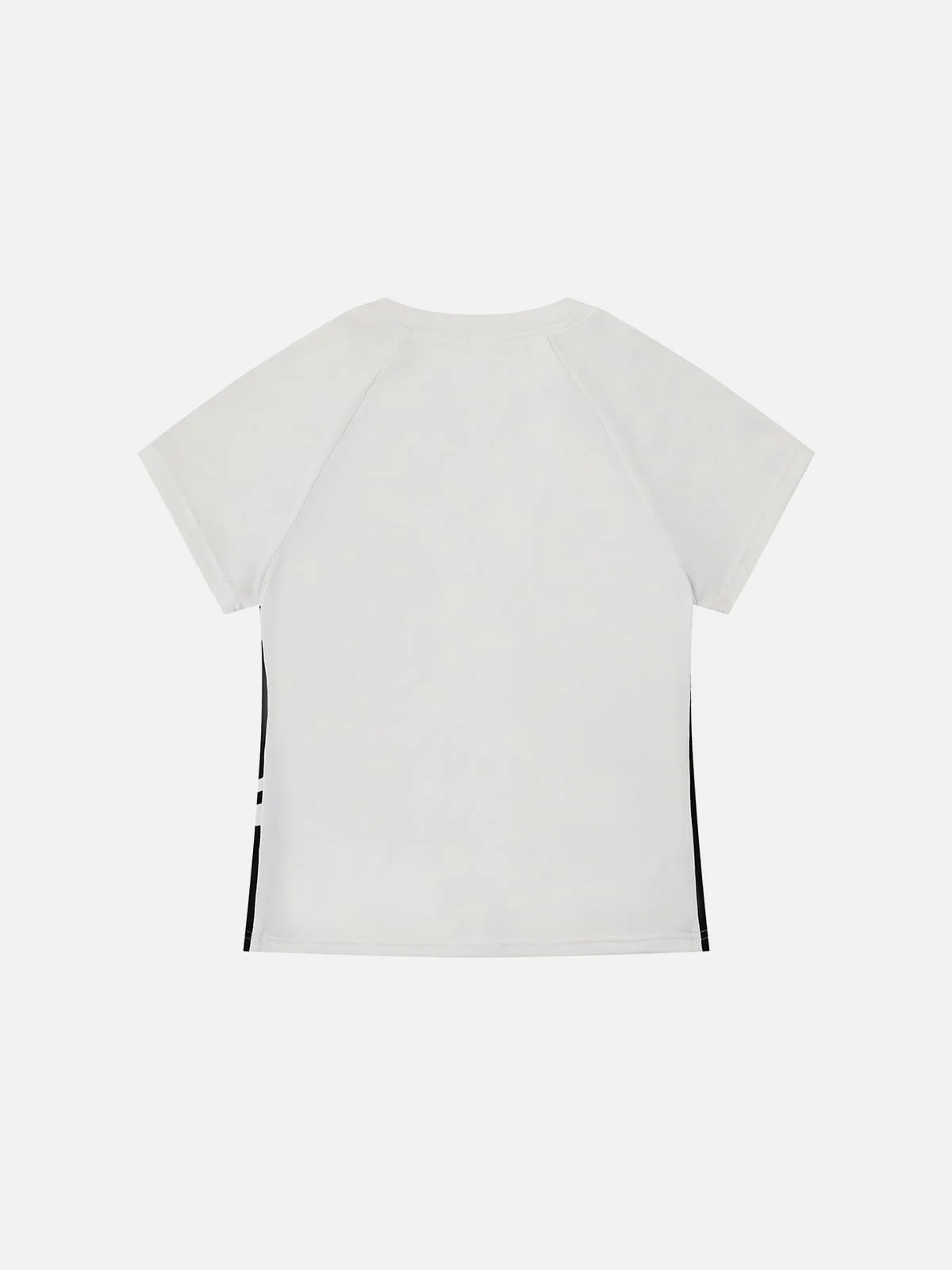 Aelfric Eden Zip Up Contrast Panel Baby Tee