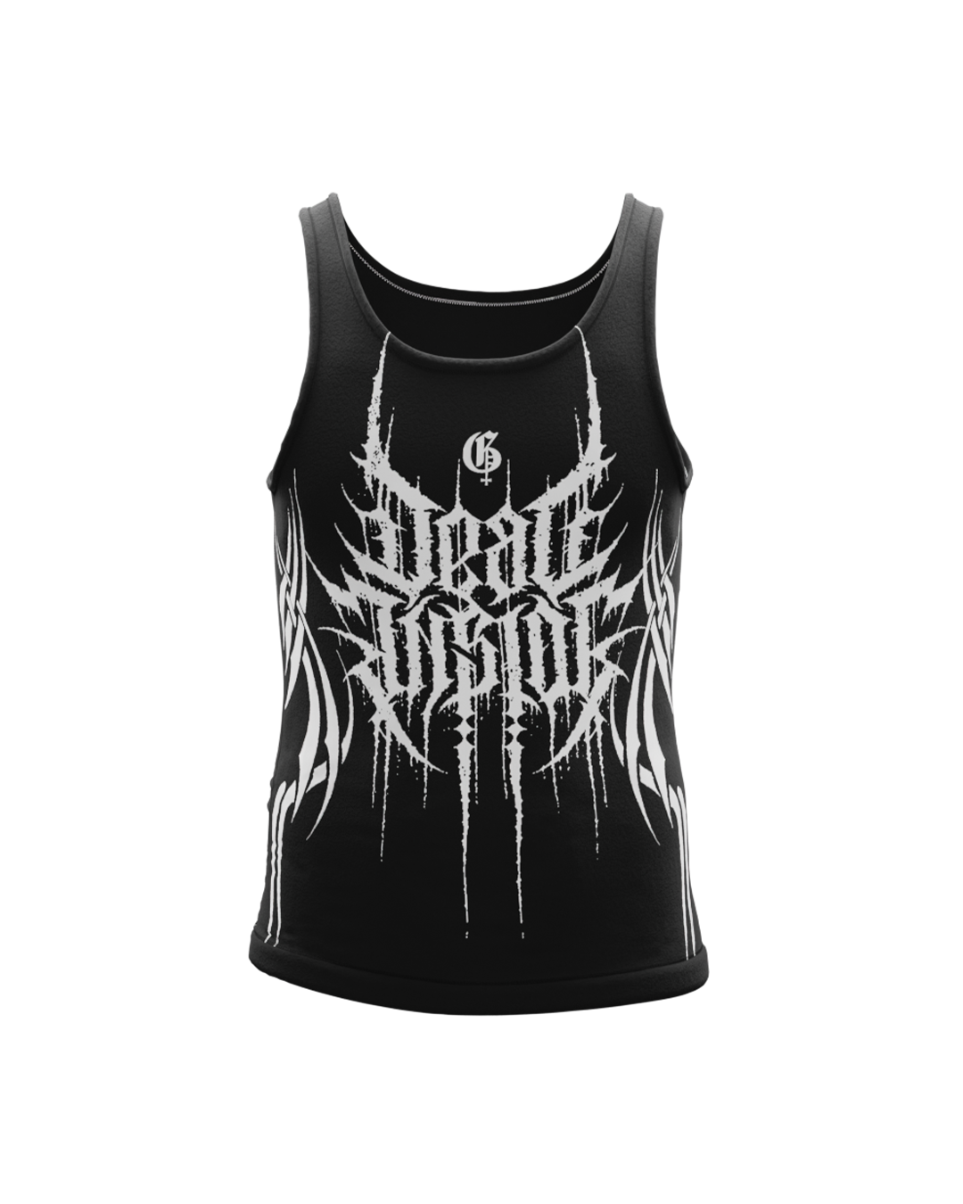Death Black Compression Tank Top