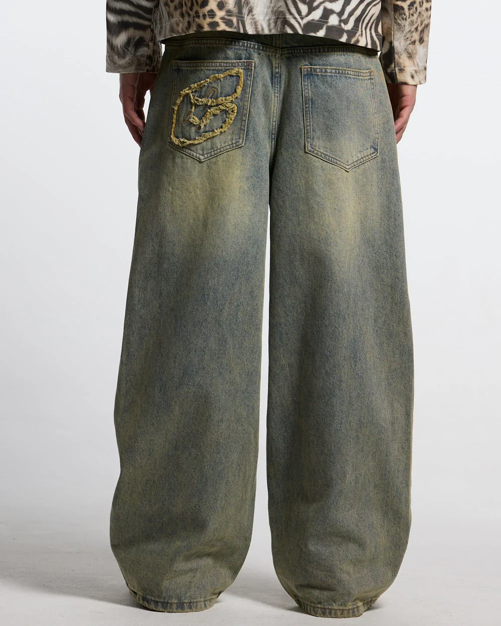 C V2 PANTS DIRTY LIGHT DENIM
