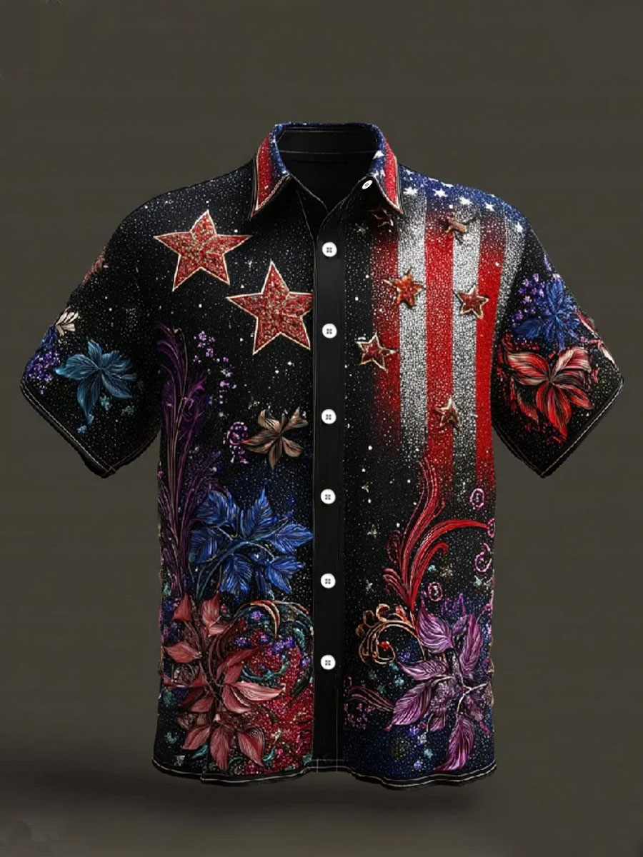 Men's Heritage Edition Anniversary Print Casual Shirt